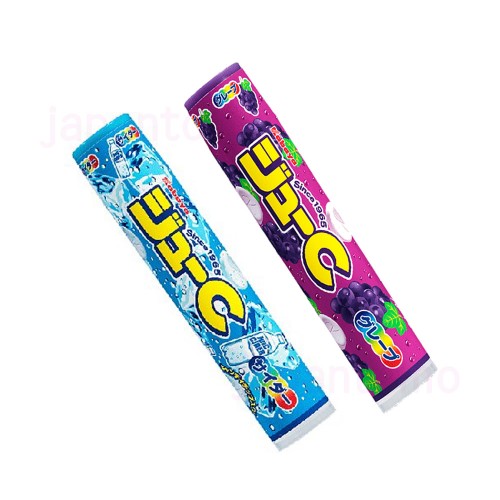 카바야 쥬씨 사이다 라무네 일본 캔디 2종