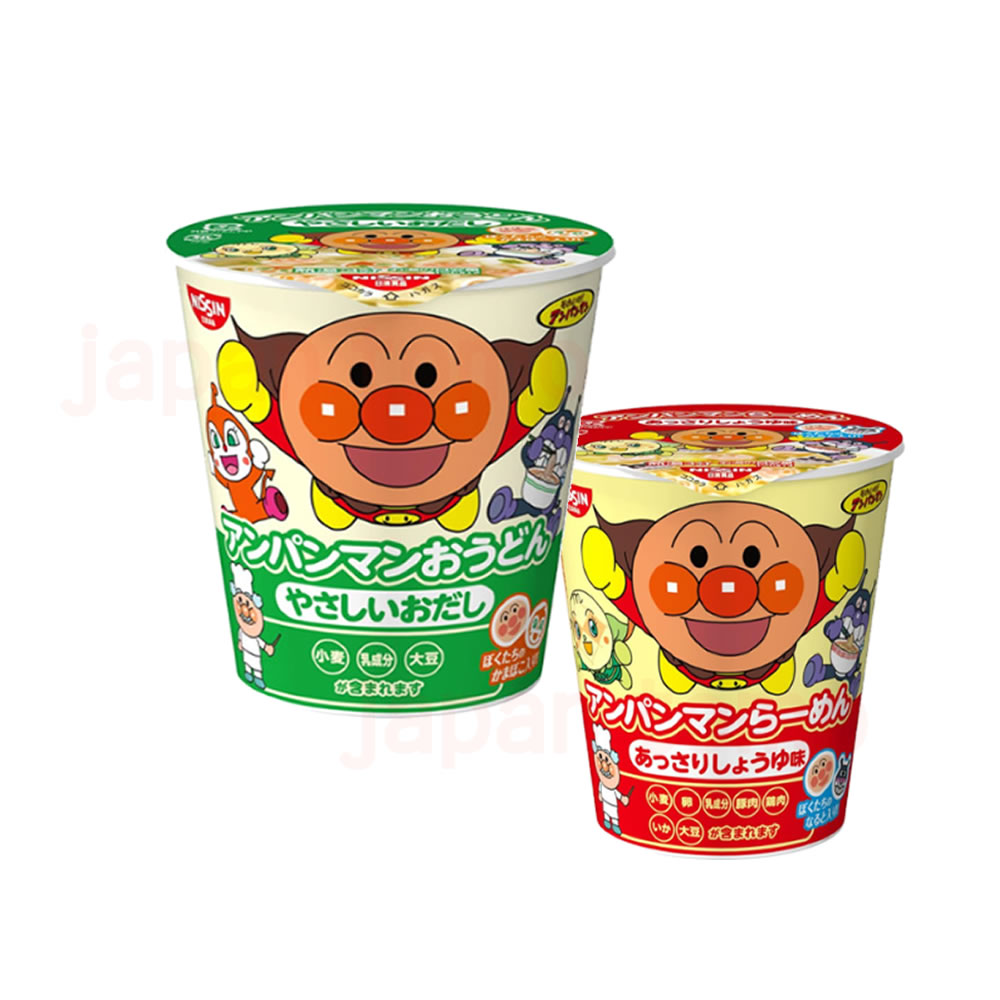 닛신 호빵맨 컵라면 우동 32g 외1종