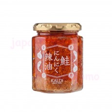 칼디 연어 마늘라유 홍고추 120g