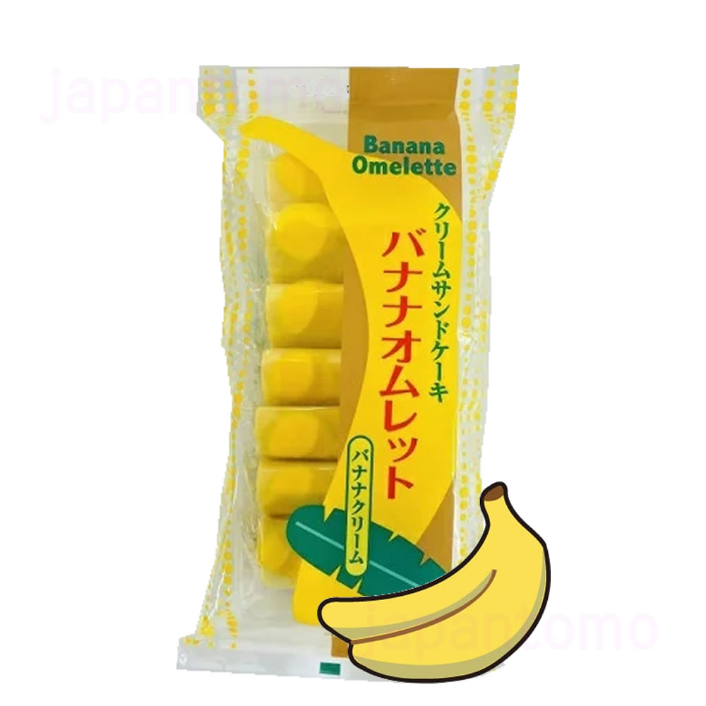 닛신도 바나나 오믈렛 크림샌드 케이크