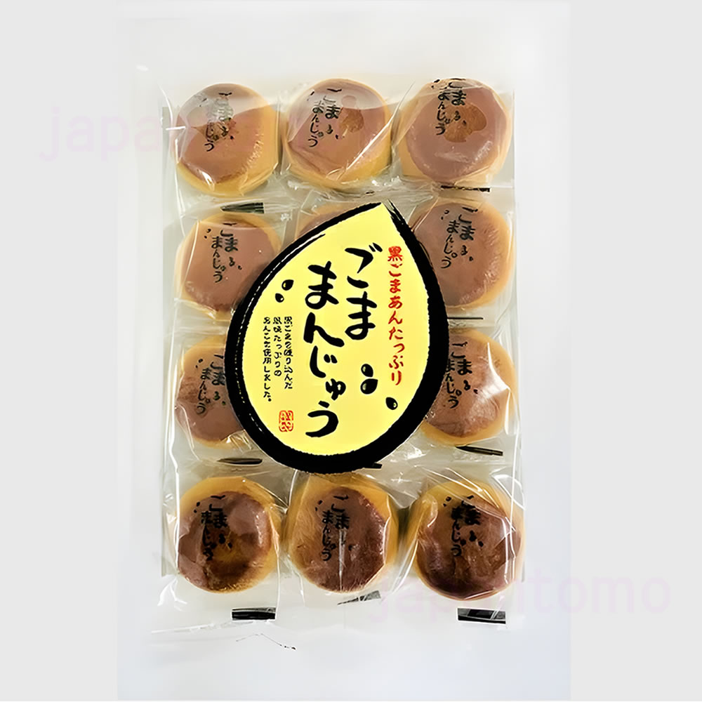 일본 닛신도 고마만쥬 / 참깨 만주