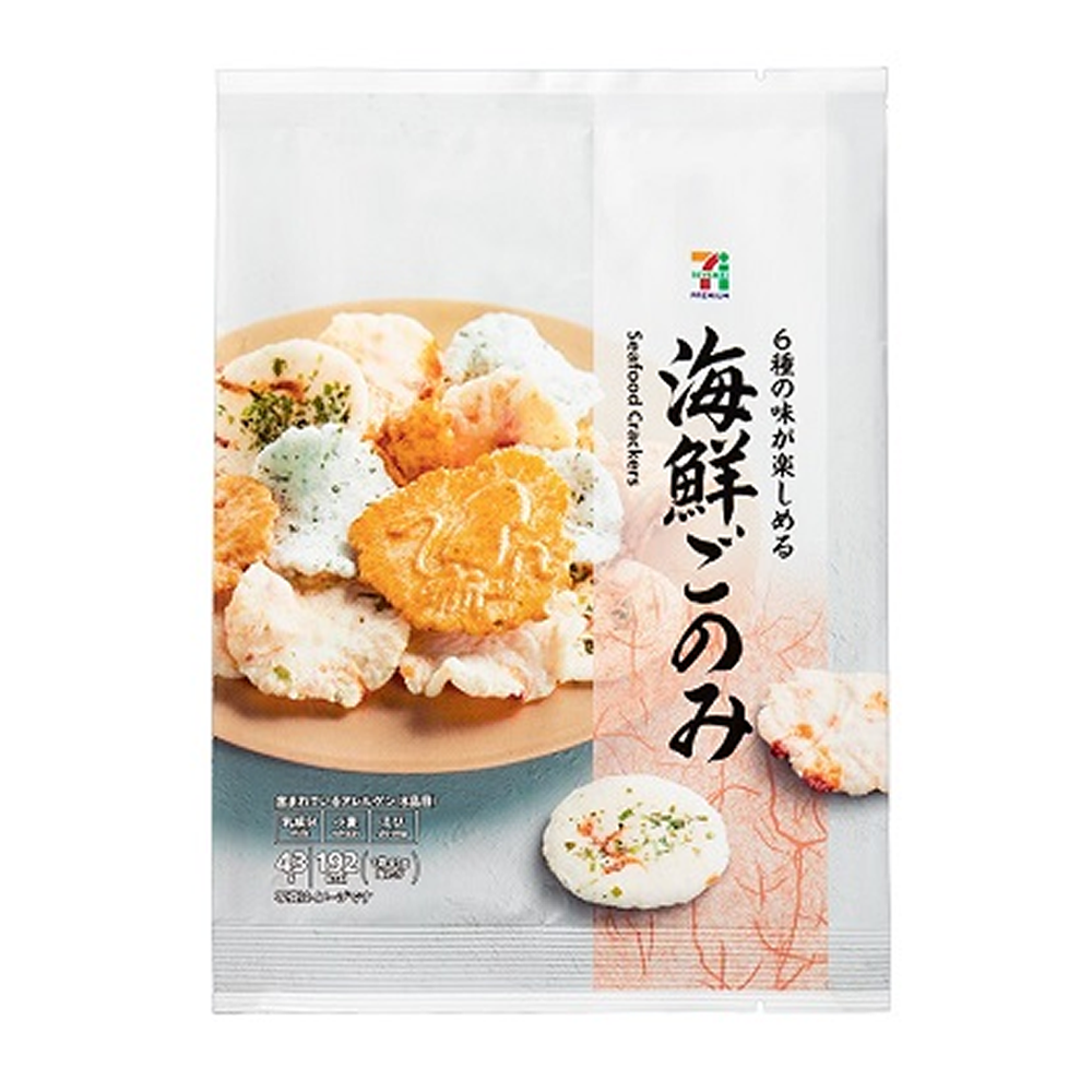 일본 세븐일레븐 카이센 고노미 센베이