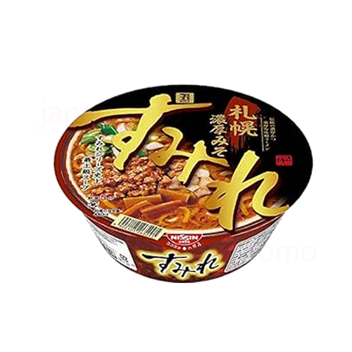 일본 세븐일레븐 프리미엄 닛신 삿포로 미소 컵라면 스미레 /홋카이도 라멘