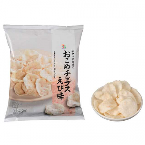 일본 세븐일레븐 오코메 칩스 에비 / 쌀칩 새우맛