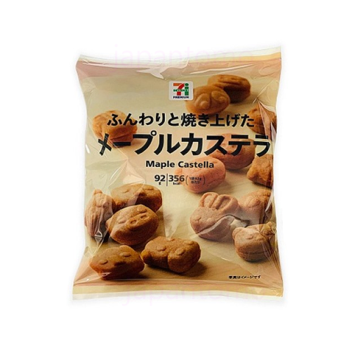 일본 세븐일레븐 메이플 카스테라 / 동물모양 카스테라