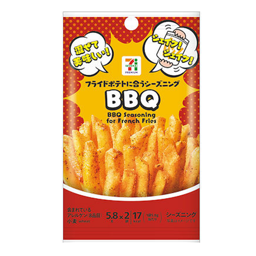 일본 세븐일레븐 후라이드 포테토 시즈닝 BBQ  / 감자튀김 시즈닝