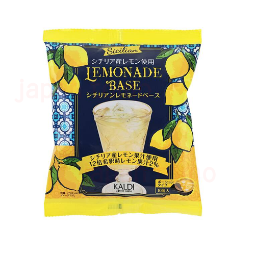 칼디 시칠리아 레몬에이드 베이스 포션 8개입 / 일본 KALDI