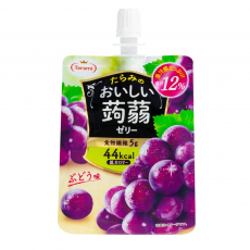 타라미 맛있는 곤약 젤리 스탠딩 포도맛 / 일본 젤리