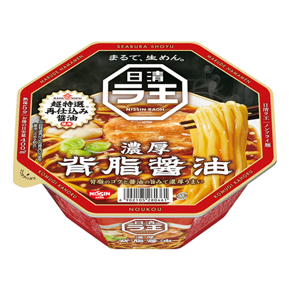 닛신 라오 컵라면 쇼유/일본 라왕 라멘