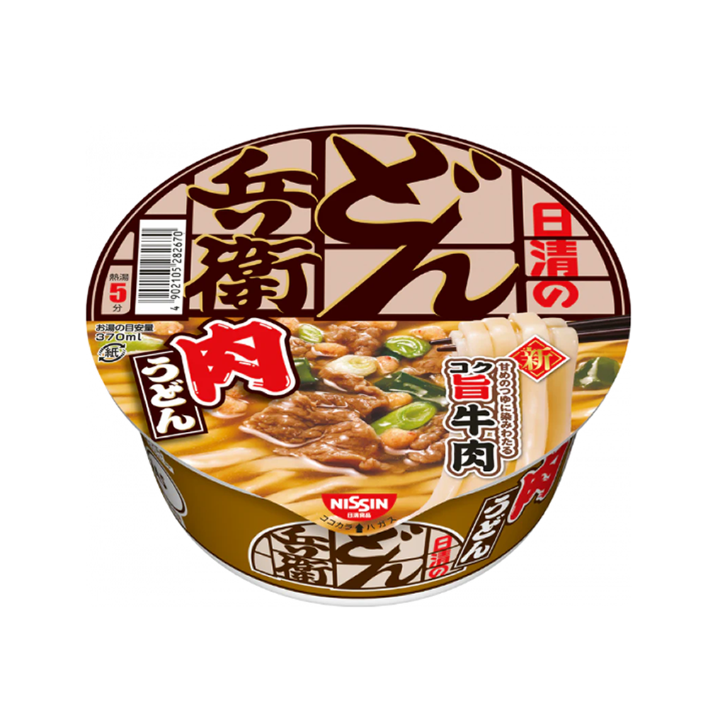 닛신 돈베이 고기우동 / 일본 컵라면