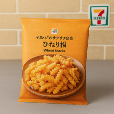 일본 세븐일레븐 꽈배기 스낵 / 히네리아게