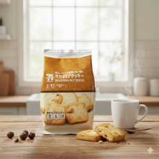 일본 세븐일레븐 오리지널 쿠키 마카다미아