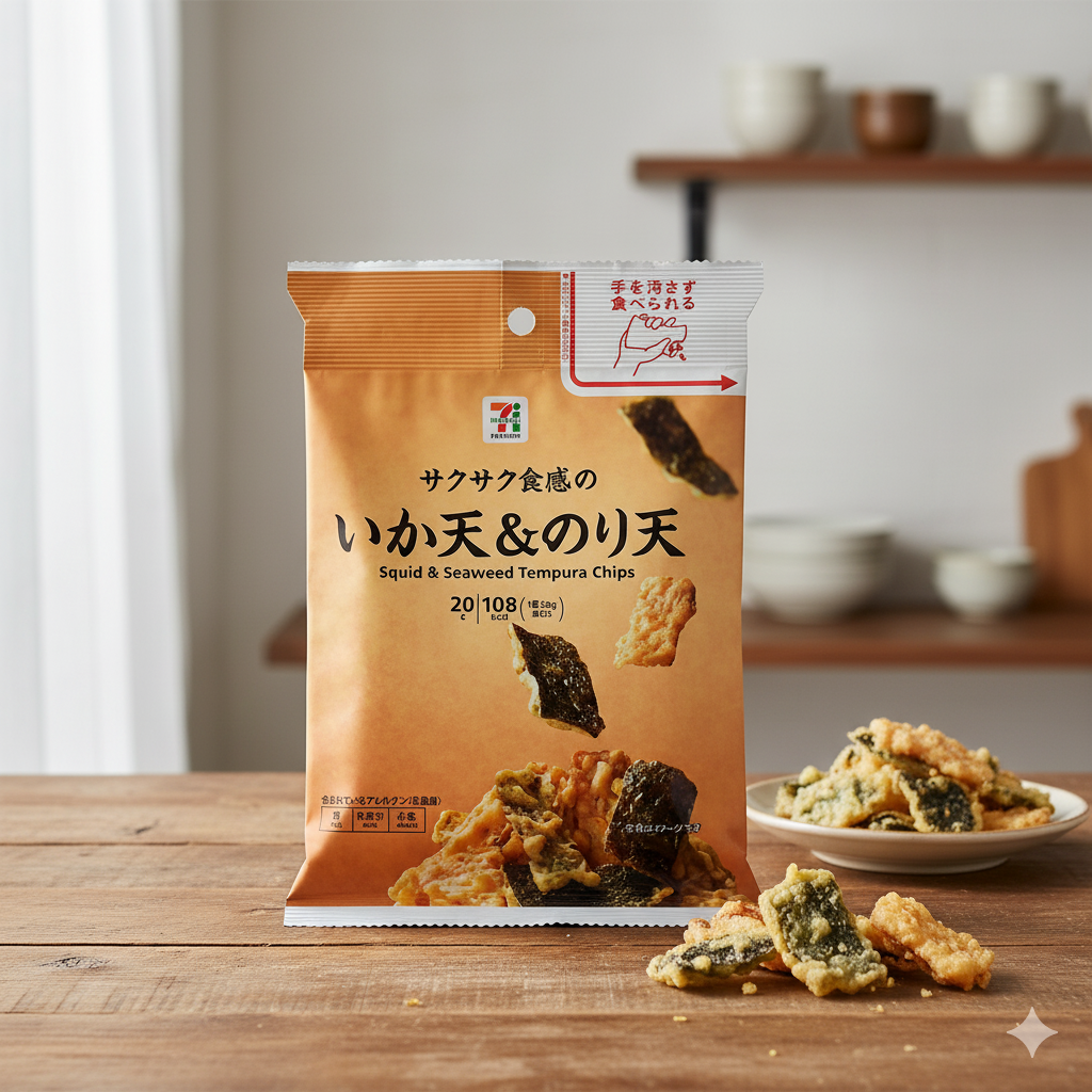 일본 세븐일레븐 이카텐 노리텐 / 안주 스낵