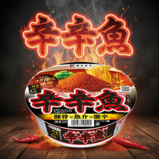 스가키야 카라카라우오 신신어 매운 일본 컵라면-미정