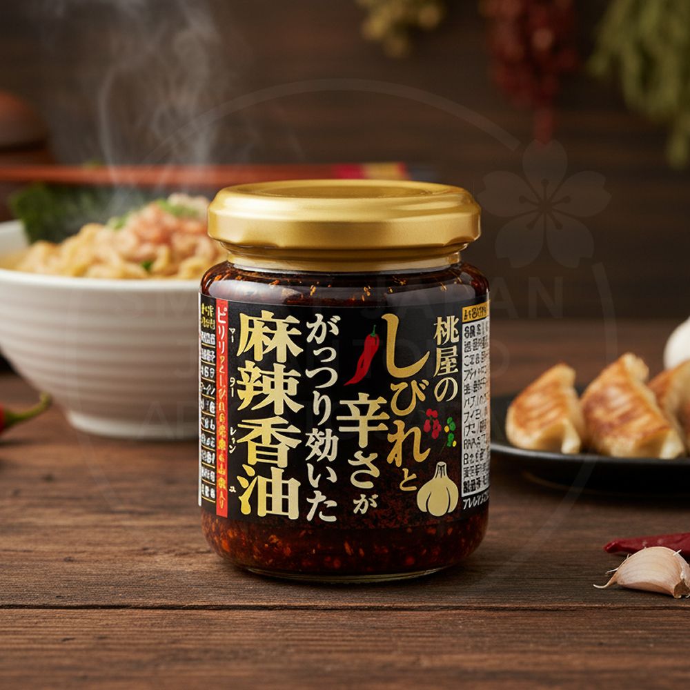 모모야 매운 마라 라유 105g / 일본 매운 고추기름 라유