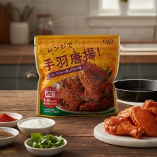칼디 전자레인지로 테바사키 닭날개 치킨 스파이시 탄두리맛 / 튀김가루 믹스