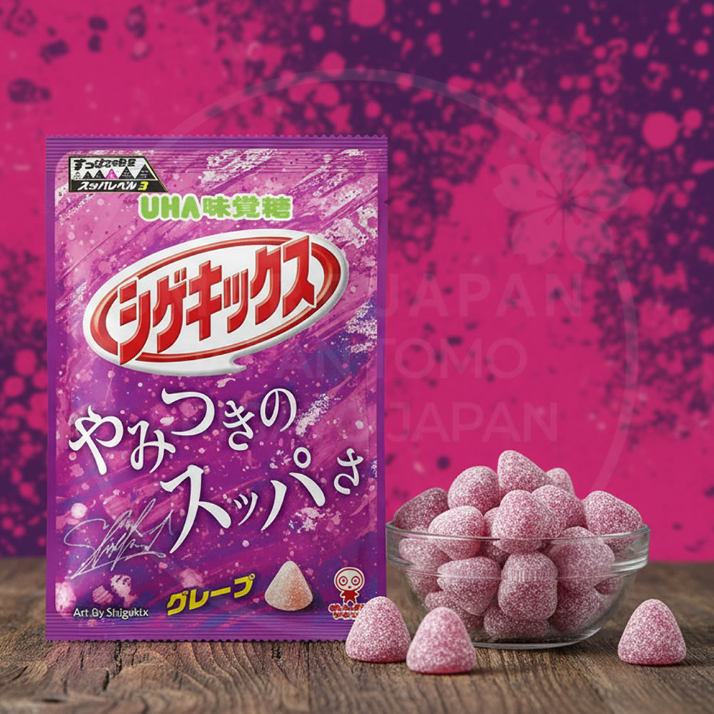 UHA 미각당 시게킥스 구미 포도맛 / 일본 젤리