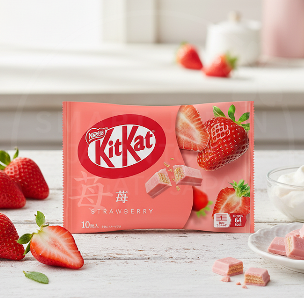 네슬레 일본 킷캣 초콜릿 딸기맛