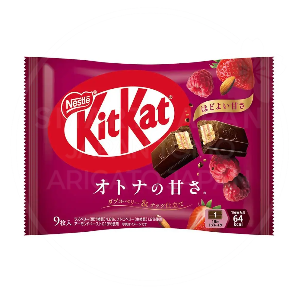 네슬레 일본 킷캣 초콜릿 더블베리&너츠맛