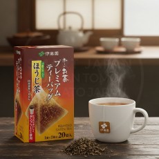 이토엔 오이오차 프리미엄 호지차 티백  / 일본 녹차