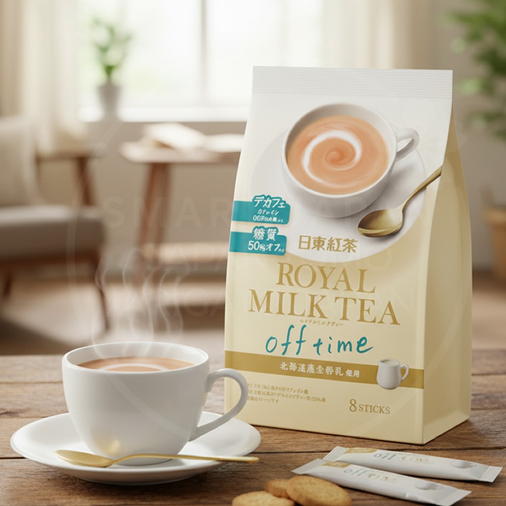 닛토 Nittoh 홍차 로얄 밀크티 스틱형 8개입 오프타임 / 일본 홍차