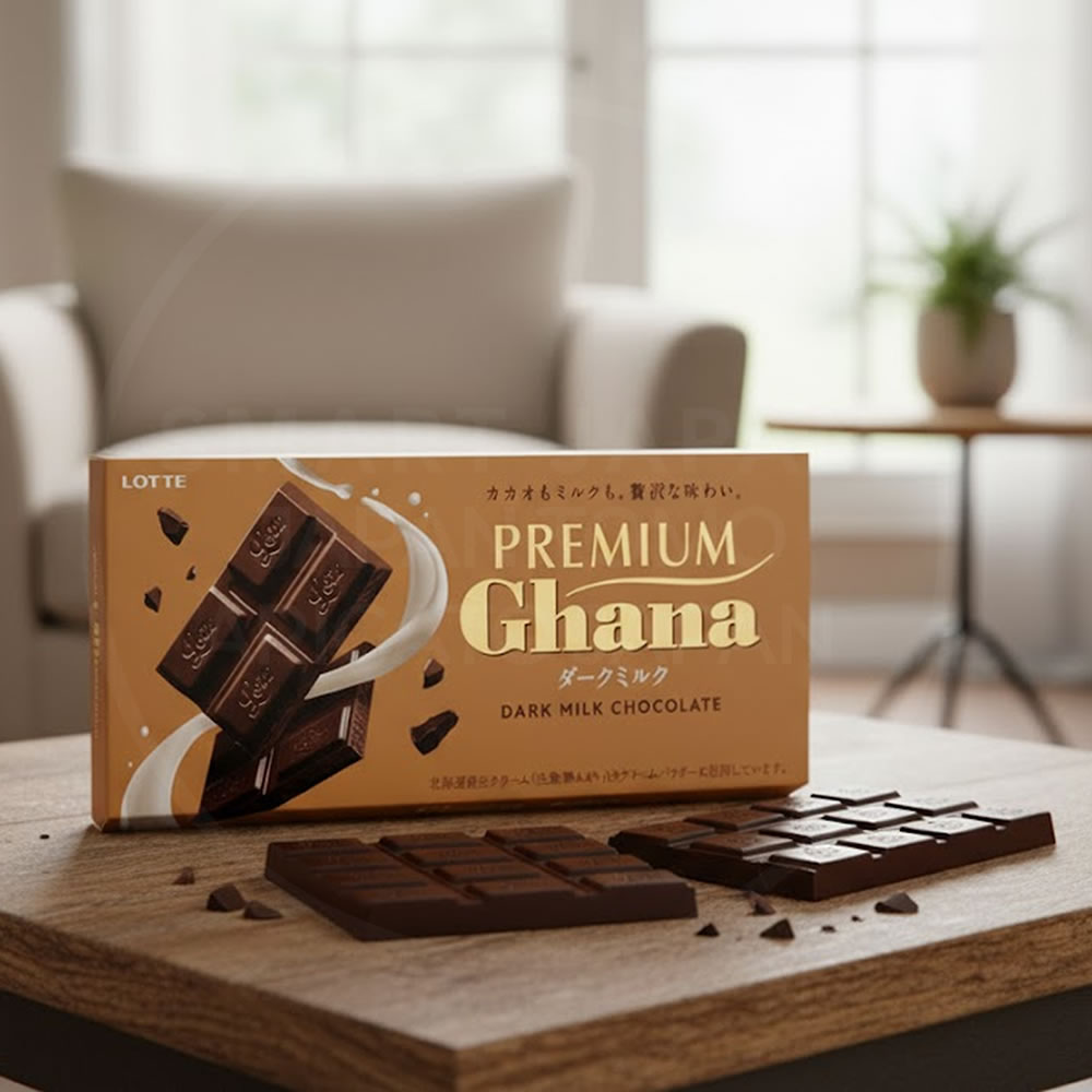 일본 롯데 가나 초콜릿 프리미엄 다크밀크맛