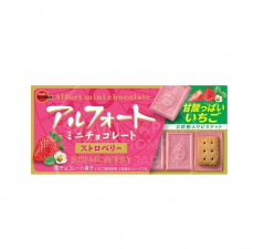 부르봉 알포트 미니 초콜릿 스트로베리 딸기맛 / 초코비스킷
