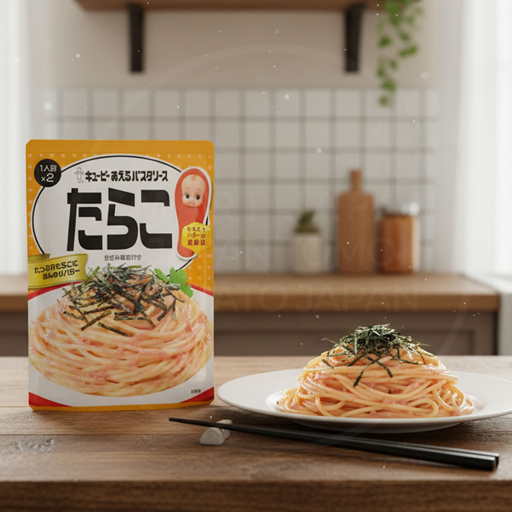 일본 큐피 아에루 파스타 소스 타라코 명란맛