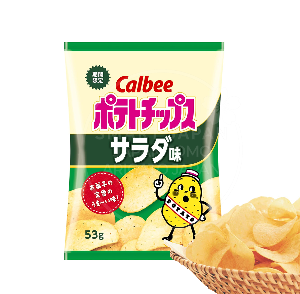 일본 가루비 포테이토칩 사라다맛 / 카루비 스낵