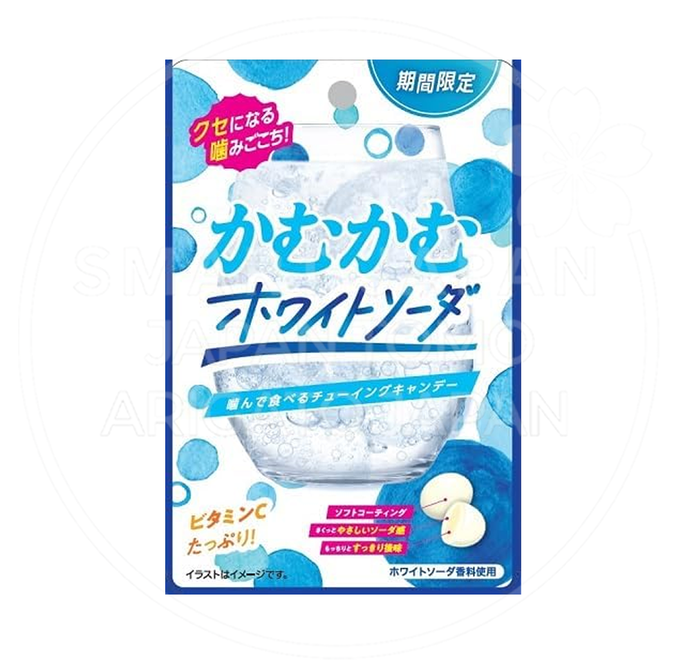 카무카무 레몬 츄잉캔디 젤리 화이트소다맛 / 일본 사탕