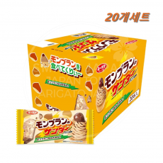 유라쿠 블랙 썬더 초코 20개세트 / 일본 유락 초코바 몽블랑