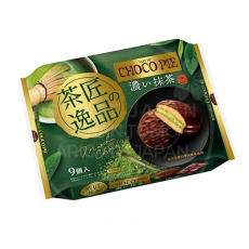 초코파이 파티팩 진한 말차맛 9개입 / 일본 초코파이