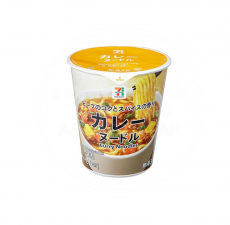일본 세븐일레븐 누들 컵라면 카레맛