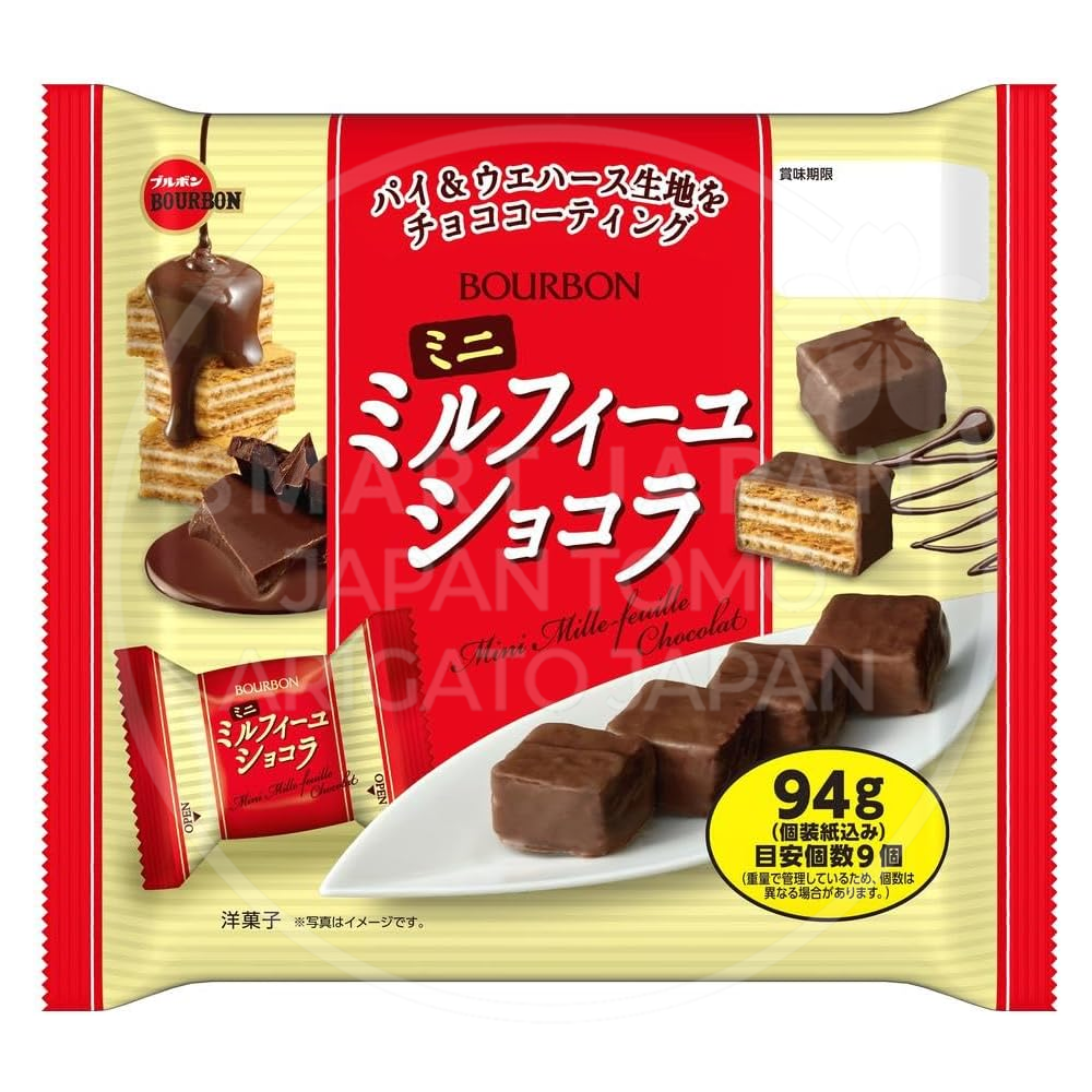 부르봉 미니 밀푀유 쇼콜라 (빨강 봉지)