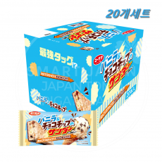 유라쿠 블랙 썬더 초코 20개세트 / 일본 유락 초코바 바닐라와 초코칩