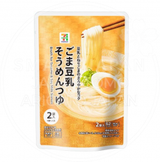 일본 세븐일레븐 참깨두유 소면 츠유