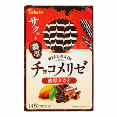 토하토 초코메리제 진한 카카오 14매입/ 일본 쿠키