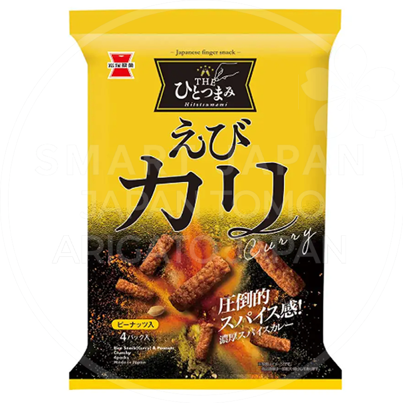 이와츠카 THE 히토츠마미 에비커피 새우 카레맛