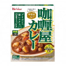 일본 하우스 즉석카레 카레야 카레 중간매운맛 180g