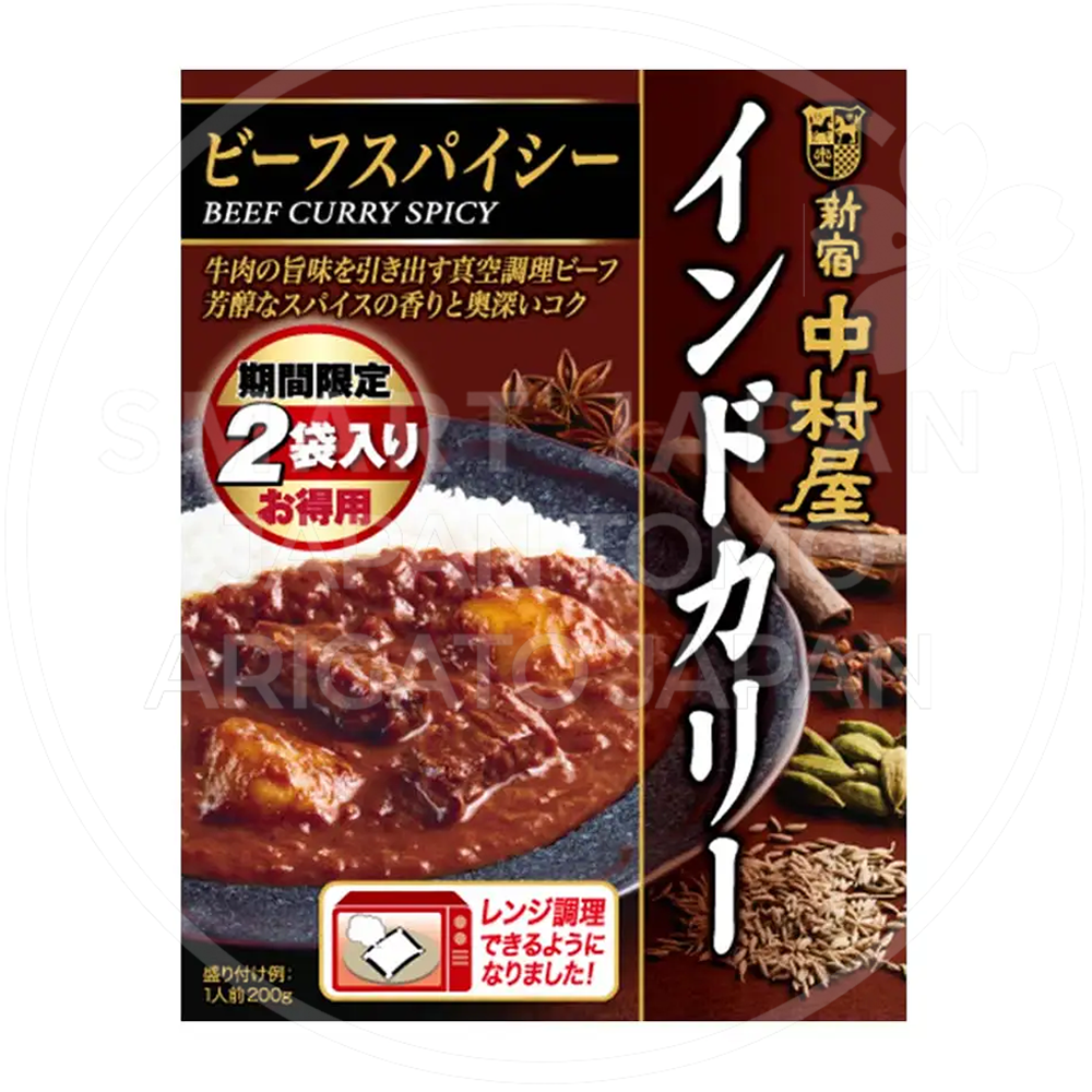 일본 나카무라야 인도카리 스파이시 치킨 2팩입
