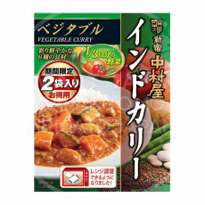 일본 나카무라야 즉석카레 인도카리 야채 2팩입