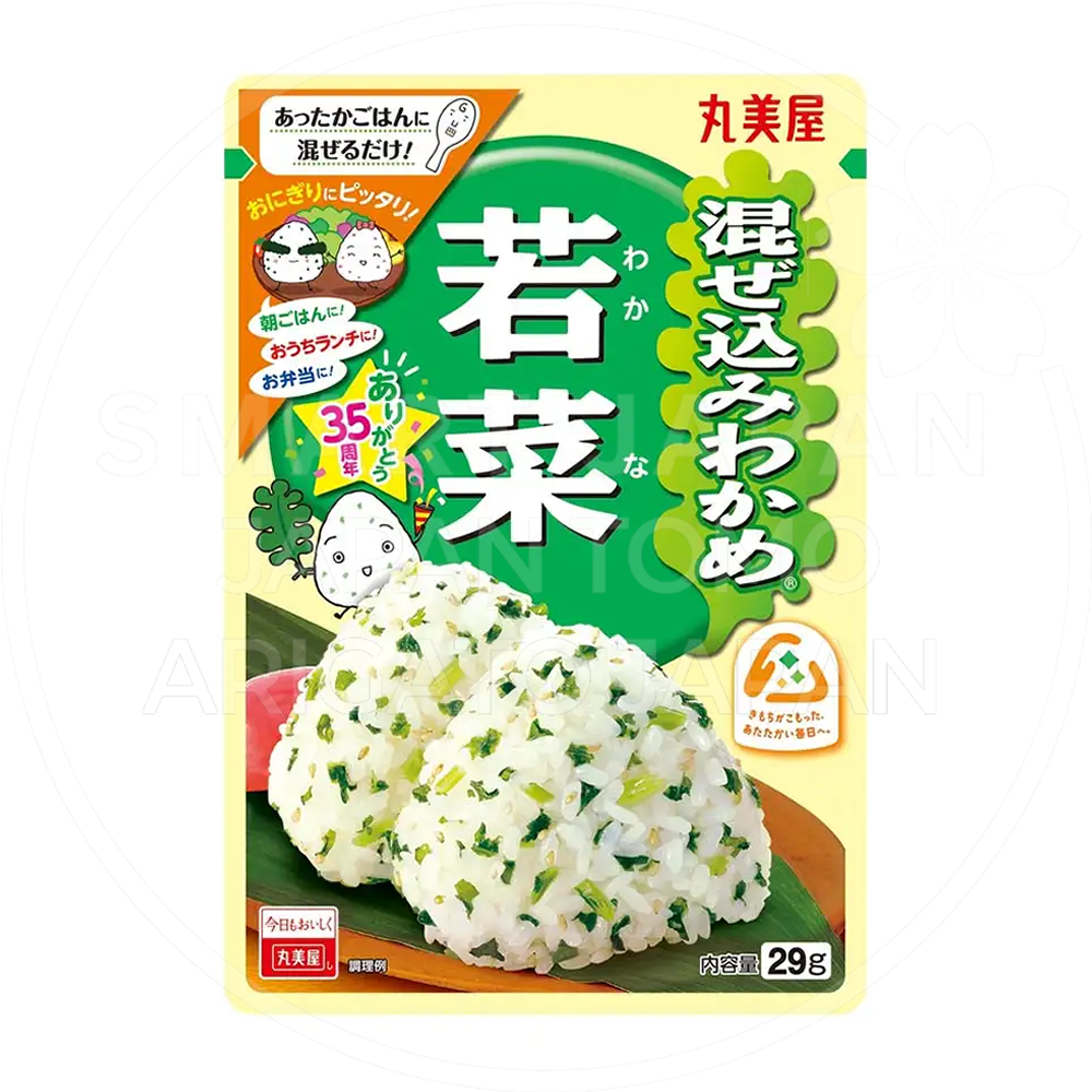 일본 마루미야 마제코미 와카메 후리가케 와카나 29g