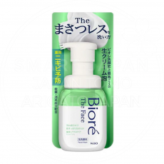 일본 비오레 더 페이스 버블 거품 세안제 여드름 케어 본품 200ml /일본 클렌징폼