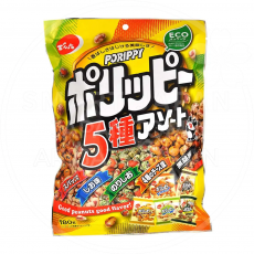 일본 덴로쿠 포릿피 5종 피넛 땅콩과자 어소트 180g /일본 과자