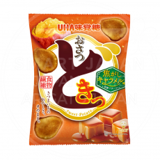 일본 UHA 미각당 오사츠도키 고구마칩 구운 캬라멜맛 60g 일반과자