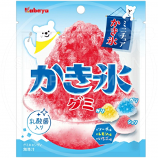 일본 카바야 카키코오리구미 3종 빙수맛 젤리 55g /일본 젤리