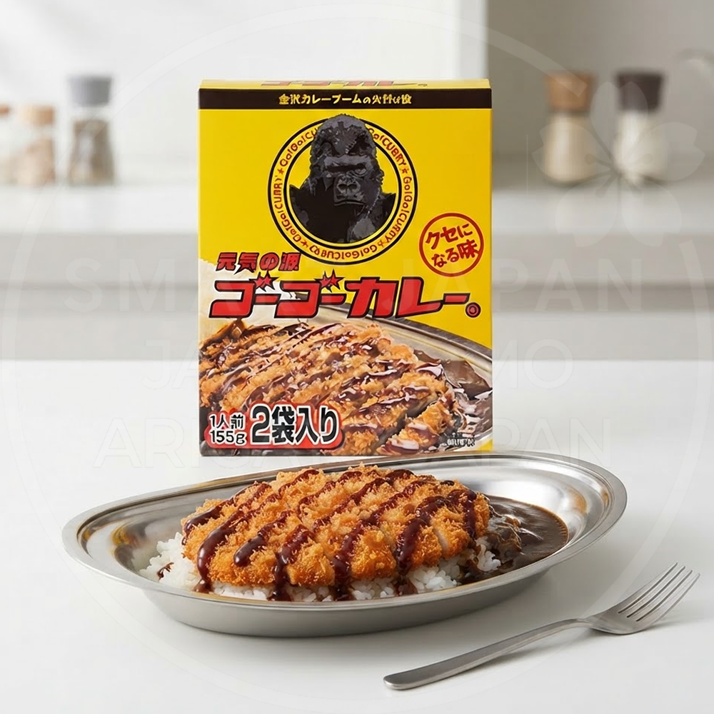 일본 고고카레 가나자와 즉석카레 중간매운맛 155g 2봉입 /일본 카레