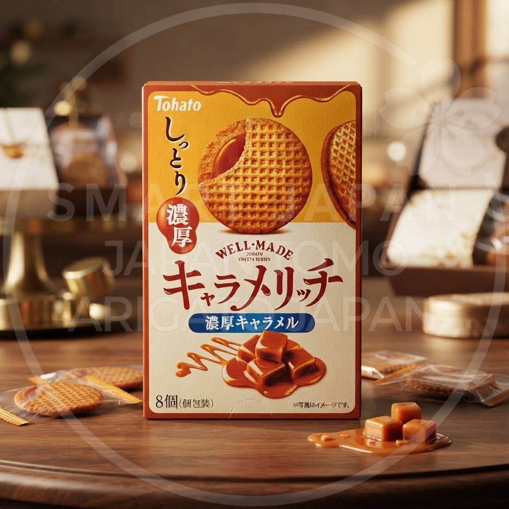 일본 토하토 캬라메리치 진한캬라멜 8개입