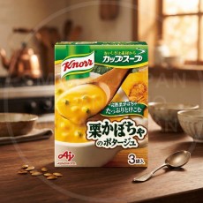 일본 크노르 컵스프 밤단호박 포타주맛 3봉입