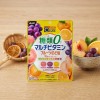 일본 아사히 씨즈케이스 제로슈가 멀티비타민 과일 목캔디 72g
